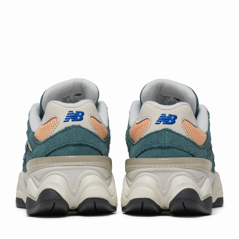 New Balance 9060 (PS) - New Spruce/Peach Blossom New Balance versatile casual sneakers