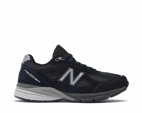 New Balance 990v4 Made in USA "Black" New Balance shoes with classic athletic silhouette