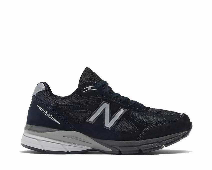 New Balance 990v4 Made in USA "Black" New Balance shoes with classic athletic silhouette