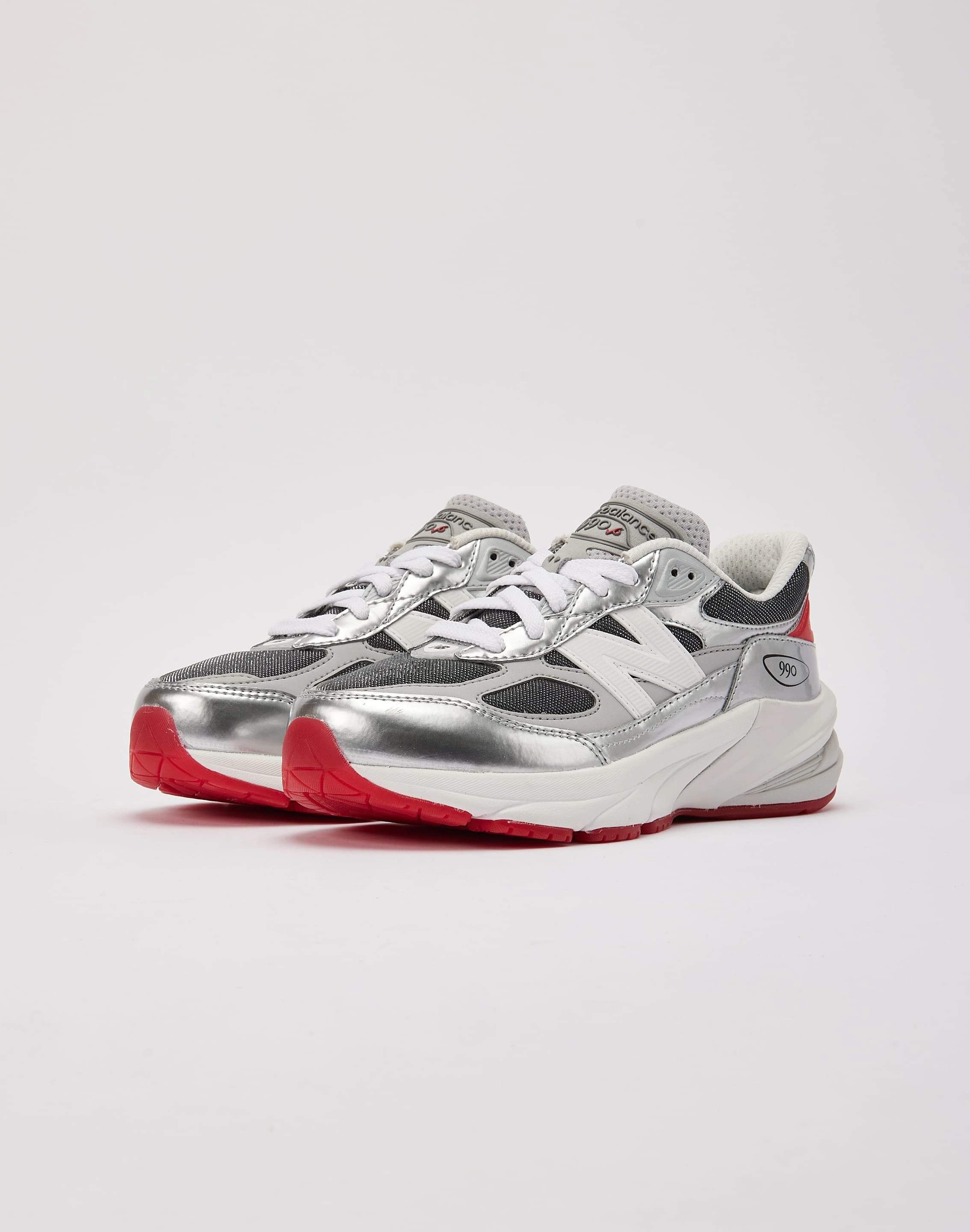 New Balance 990v6 'Tinsel' Grade-School Cushioned Shoes