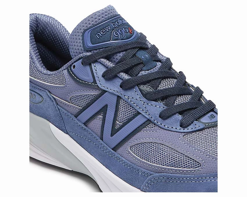 New Balance 990v6 Made in USA "Purple Navy" New Balance athletic sneakers