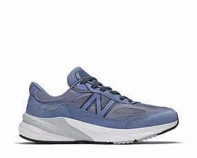 New Balance 990v6 Made in USA "Purple Navy" New Balance shoes with classic athletic silhouette