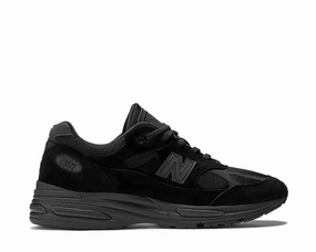 New Balance 991 Made in UK "Black" New Balance shoes with classic athletic silhouette
