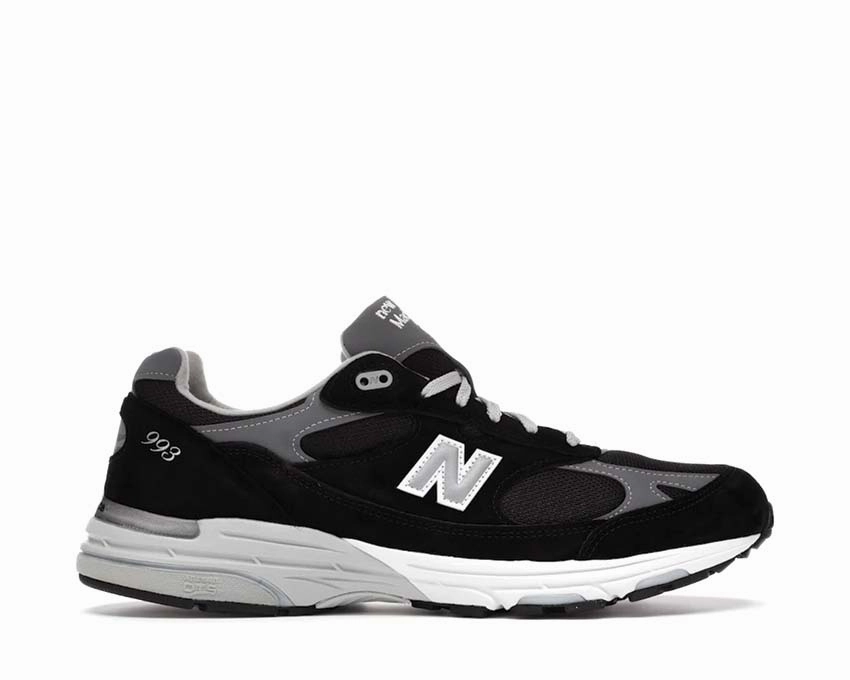 New Balance 993 Made in USA "Black" W New Balance shoes with classic athletic silhouette