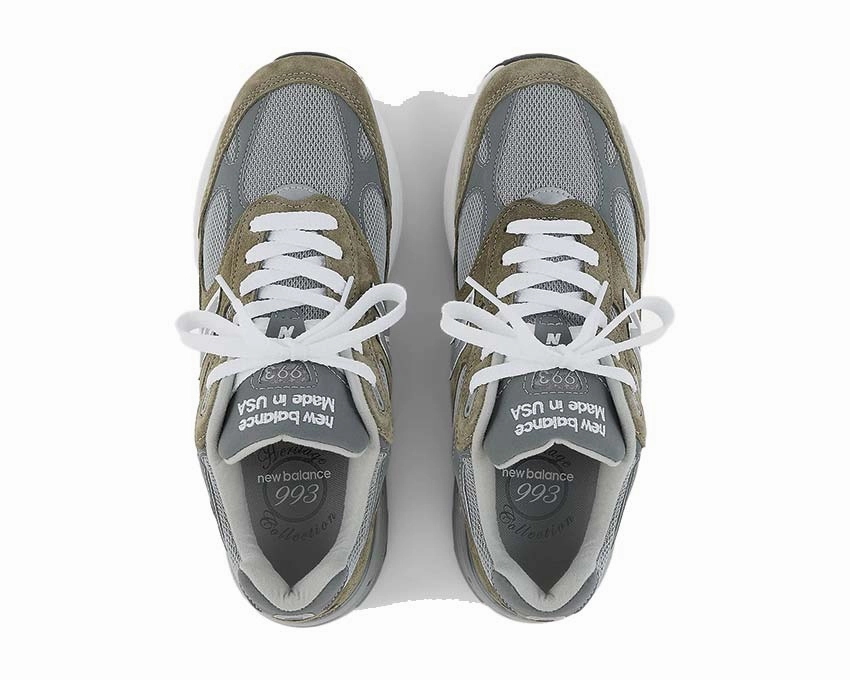 New Balance 993 Made in USA "Covert Green" New Balance athletic sneakers