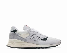 New Balance 998 Made in USA "Grey Black" New Balance shoes with classic athletic silhouette