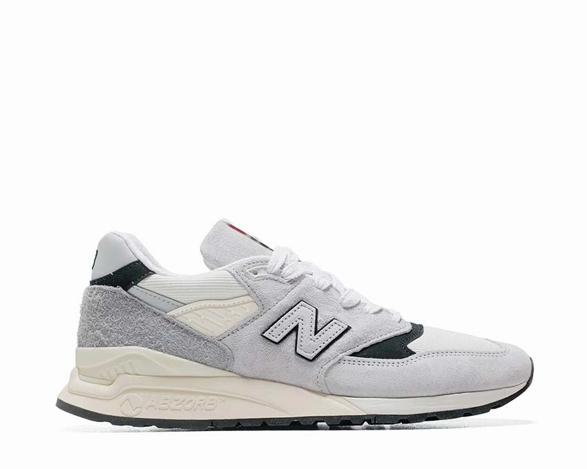 New Balance 998 Made in USA "Grey Black" New Balance shoes with classic athletic silhouette