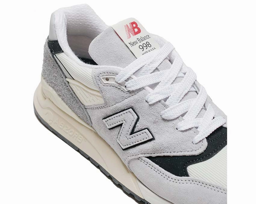 New Balance 998 Made in USA "Grey Black" New Balance athletic sneakers