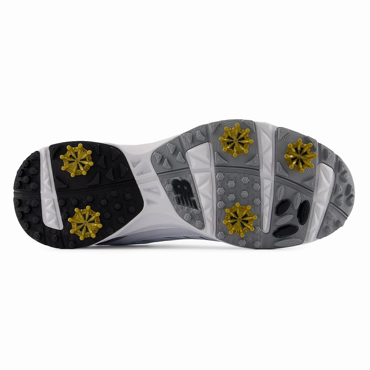 New Balance Brighton v2 Wide (EE) Golf Shoes - White/Grey Stable Course Shoes