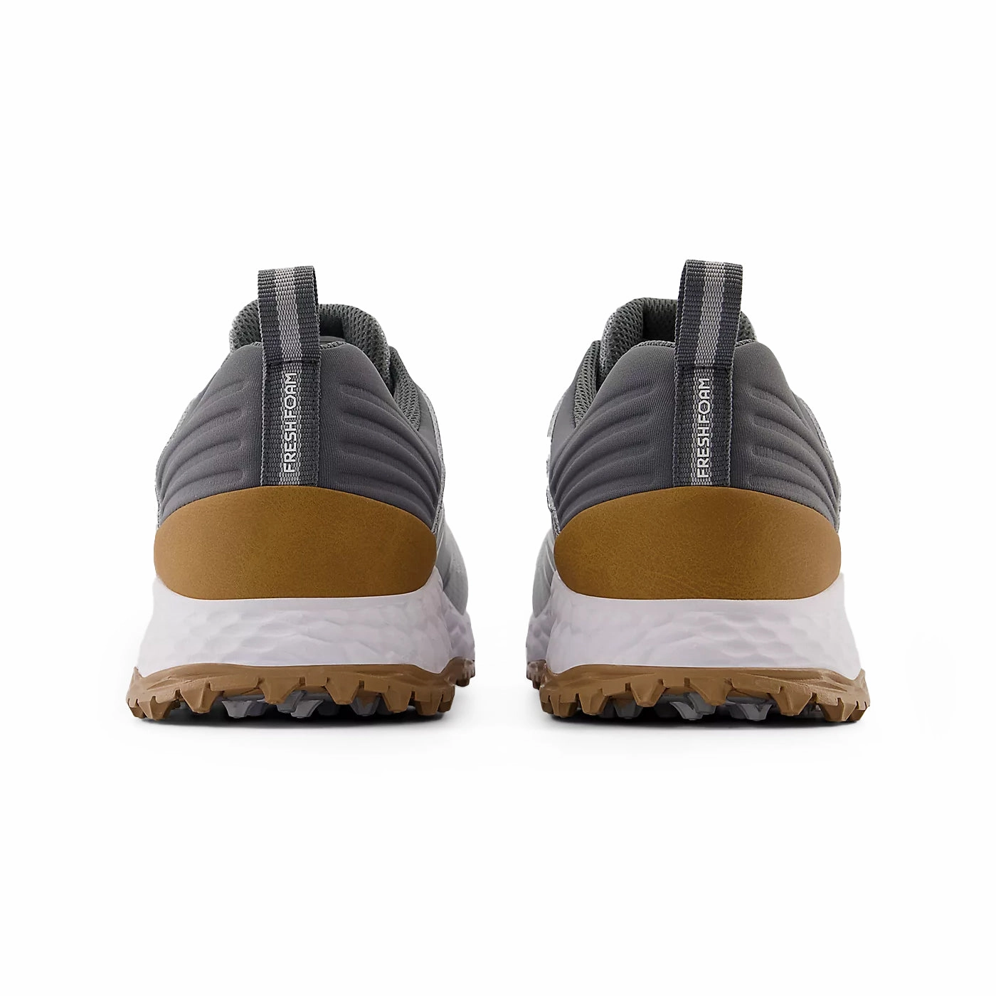 New Balance Fresh Foam Contend v2 Spikeless Wide (EE) Golf Shoes -Grey/Charcoal Stable Course Shoes