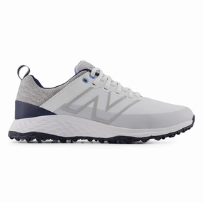 New Balance Fresh Foam Contend v2 Spikeless Wide (EE) Golf Shoes -White/Blue New Balance golf footwear