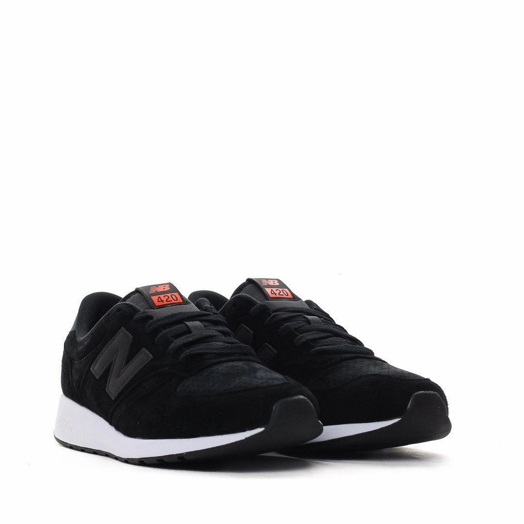 NEW BALANCE LIFESTYLE RE-ENGINEERED REVLITE BLACK WHITE MRL420SH *** classic New Balance pictures