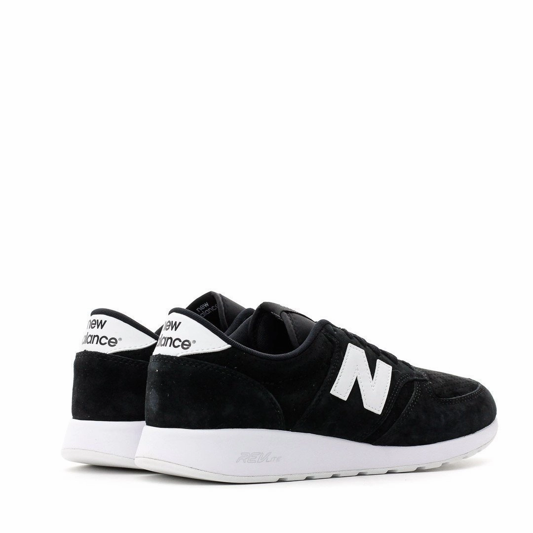 NEW BALANCE LIFESTYLE RE-ENGINEERED REVLITE BLACK WHITE SUEDE MRL420SN *** classic New Balance pictures