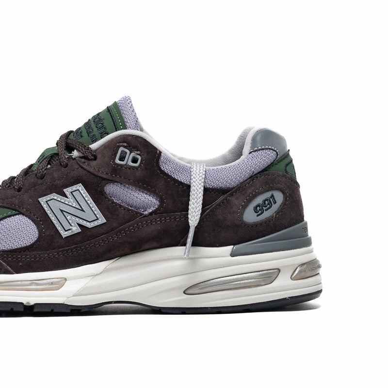 New Balance Made in UK 991v2 - Licorice/Lavender Gray New Balance versatile casual sneakers