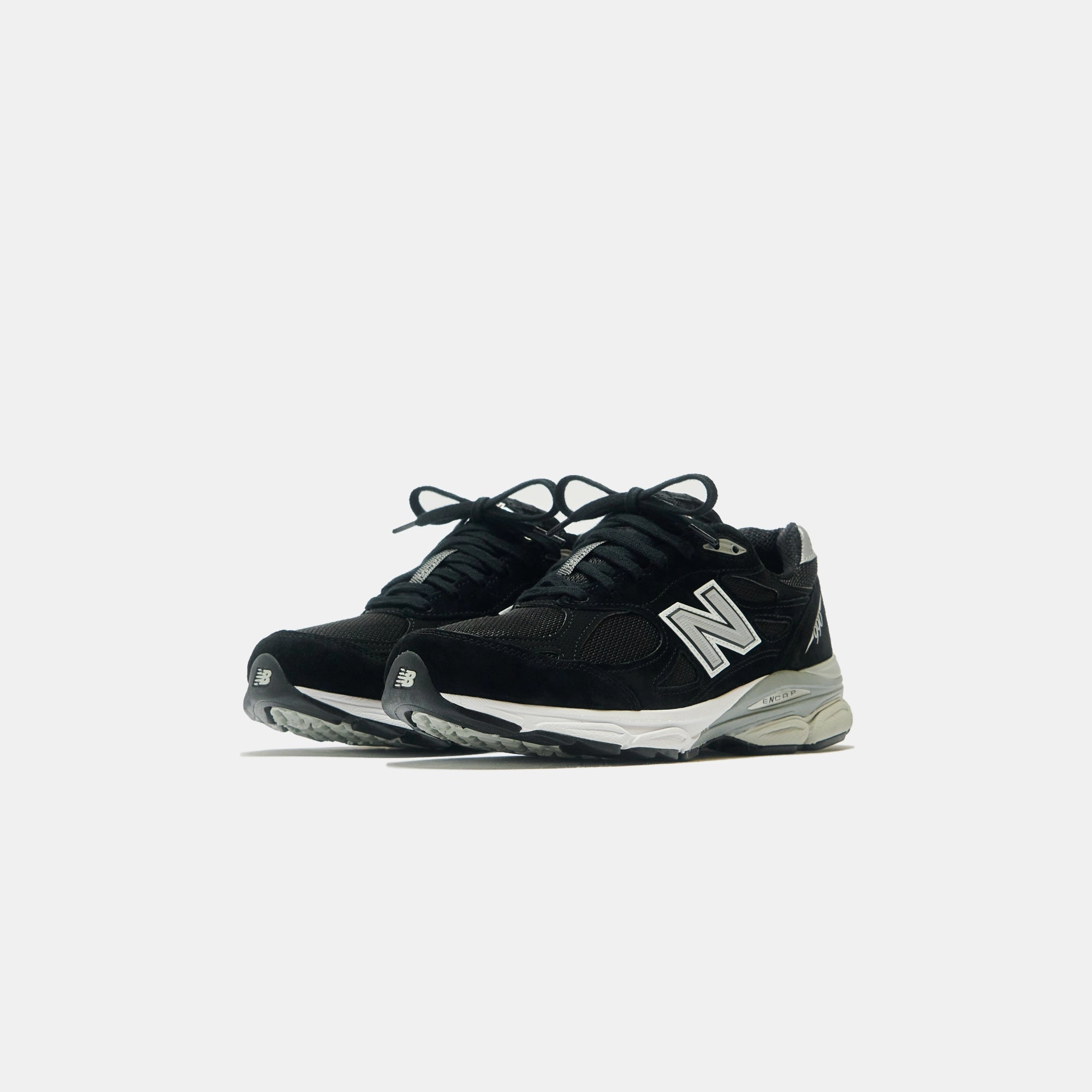 New Balance Made in USA 990 - Black / Grey Nike Air Force 1 edition