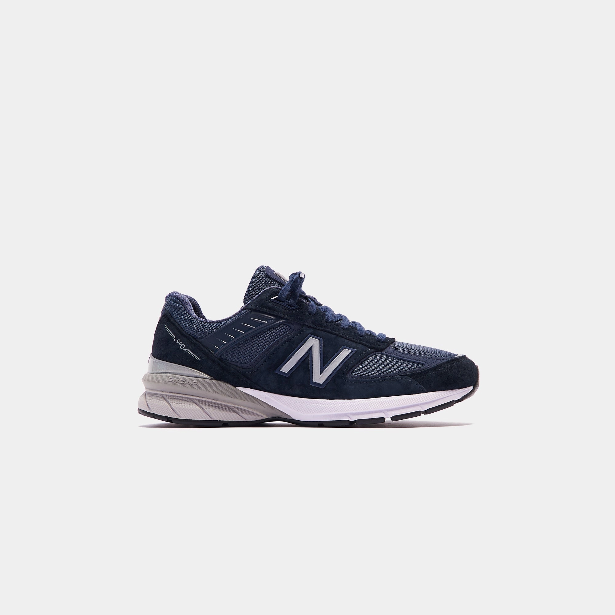 New Balance Made in USA 990 V5 - Navy / Silver new balance new release comfortable sneakers