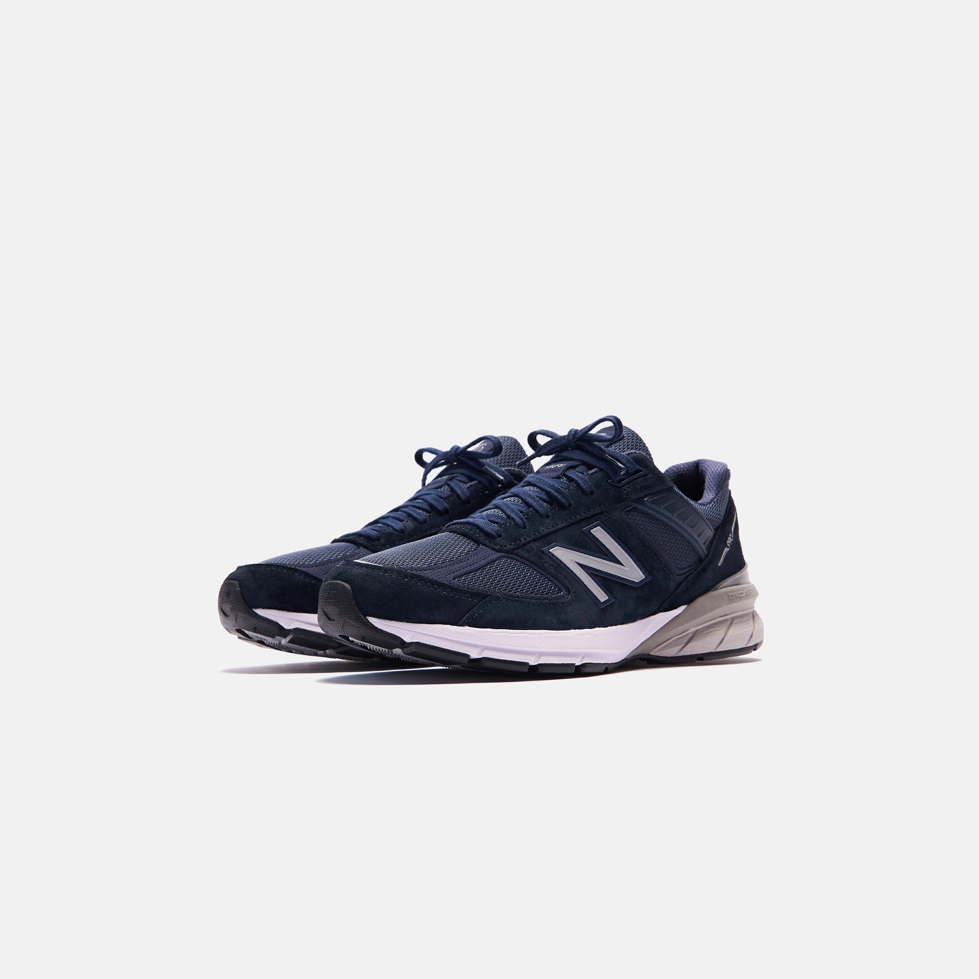 New Balance Made in USA 990 V5 - Navy / Silver Nike Air Force 1 edition