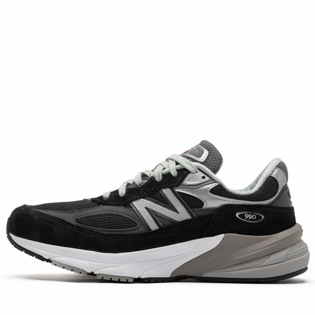 New Balance Made in USA 990v6 - Black New Balance casual trainers with arch support