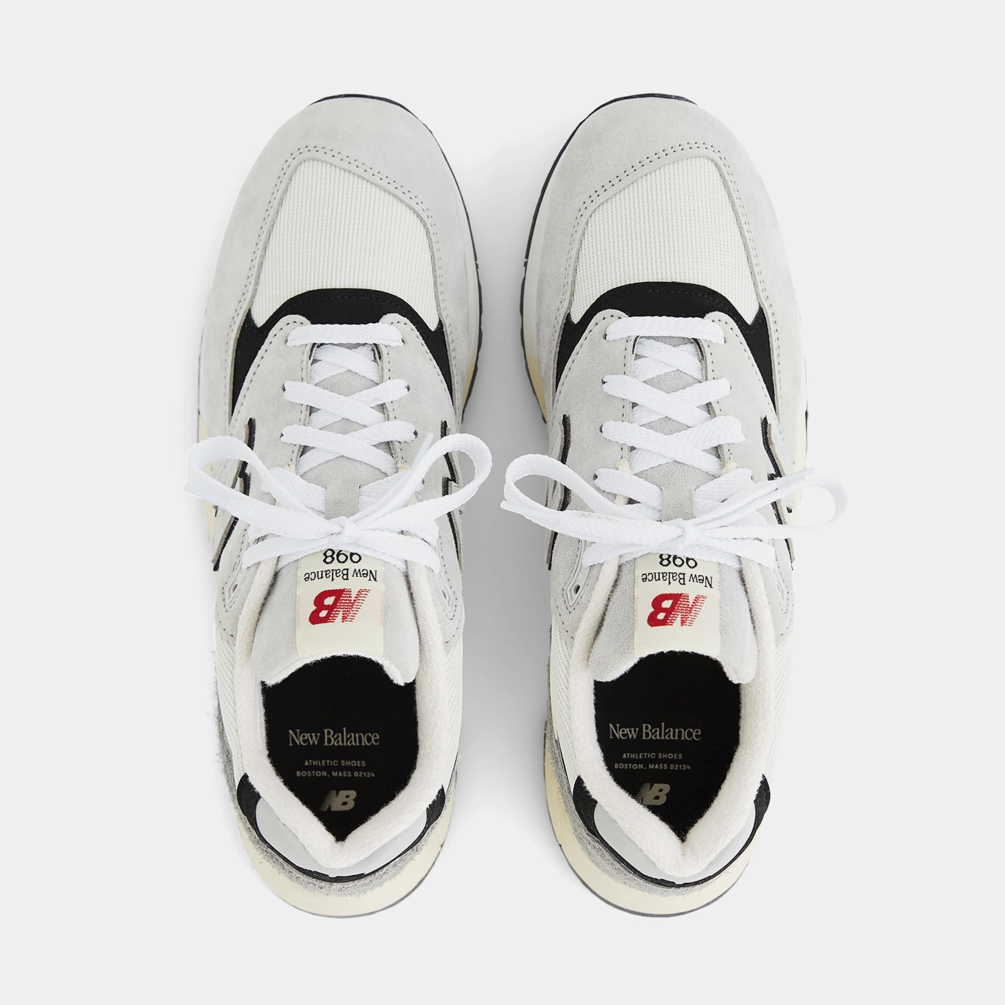 New Balance Made in USA 998 - Grey / Black Nike Air Force 1 edition