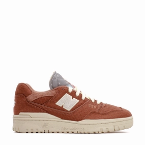 New Balance Men 550 Pecan/Crimson BB550THB New Balance classic shoe silhouettes