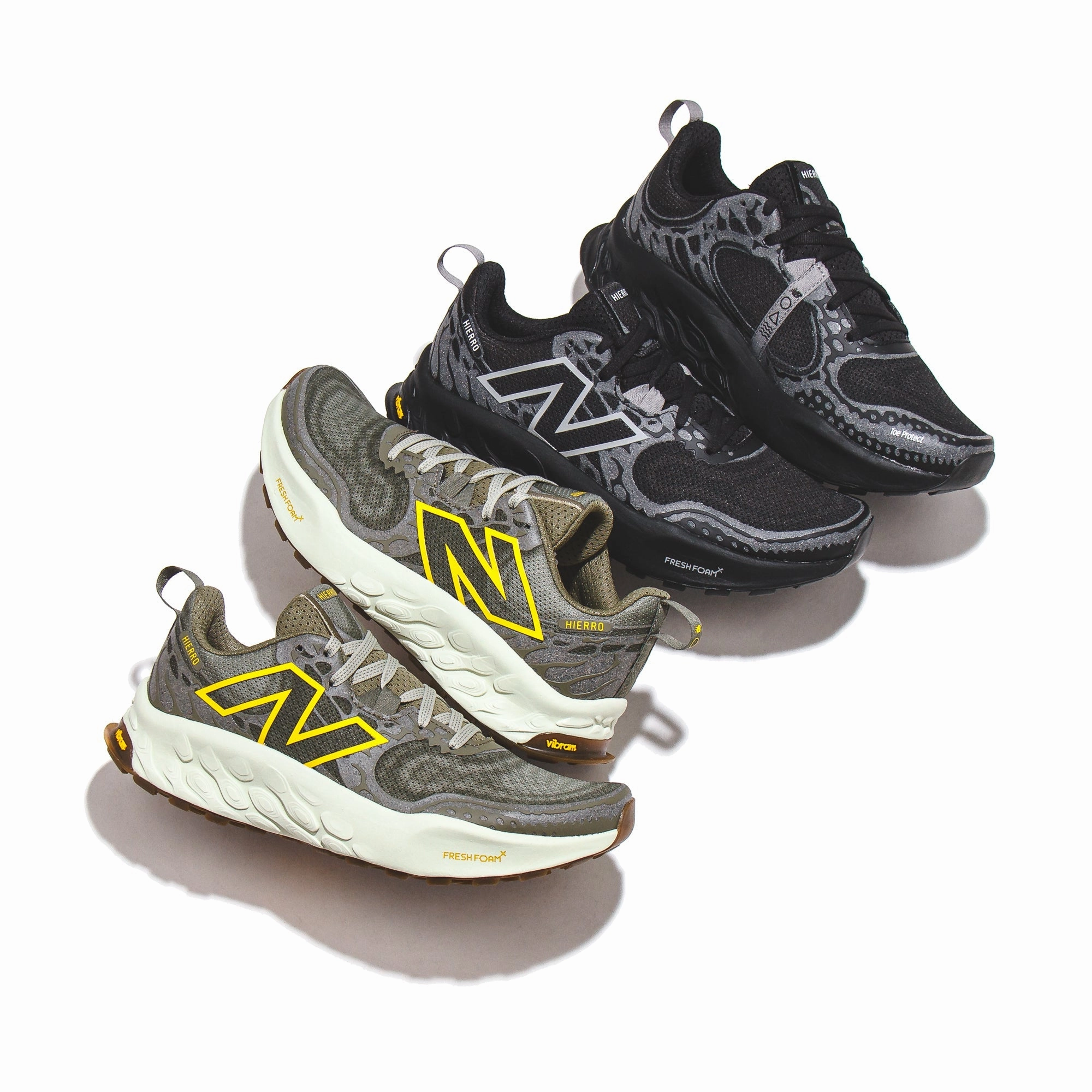 New Balance Men Fresh Foam X Hierro v8 Black MTHIERK8 classic New Balance pictures
