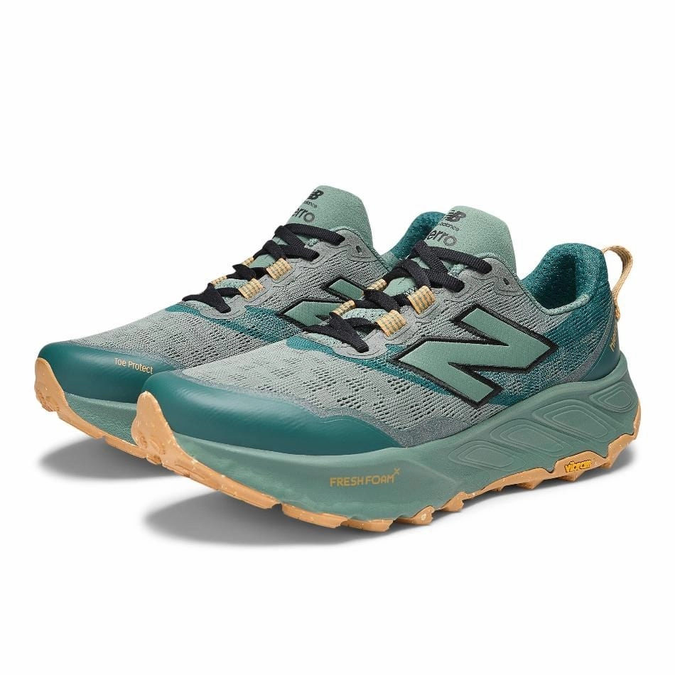 New Balance Men's Hierro V9 Trail Shoes in Dark Juniper SS25 New Balance women's athletic footwear
