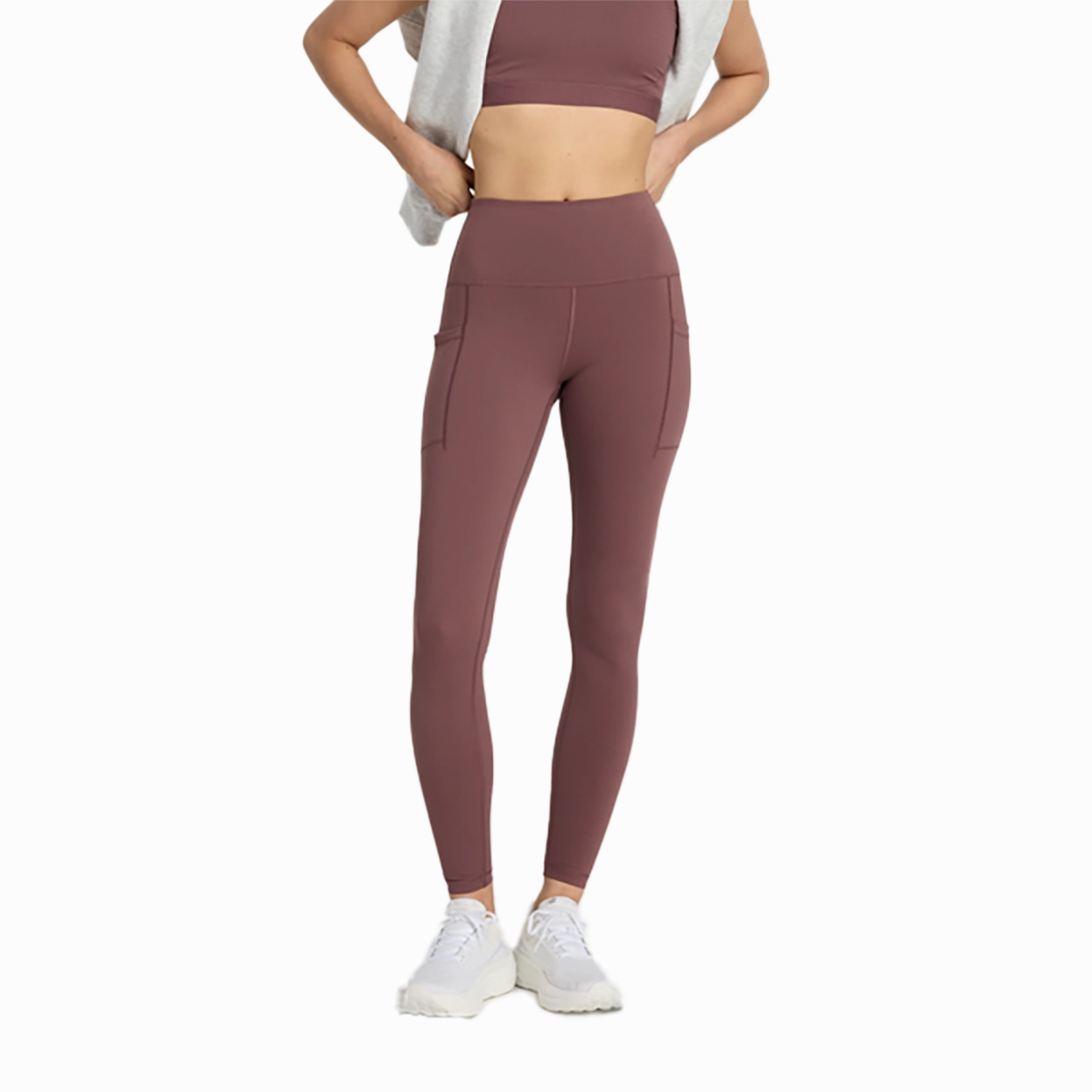 New Balance Sleek Pocket High-Rise Legging 27" NB women's styles