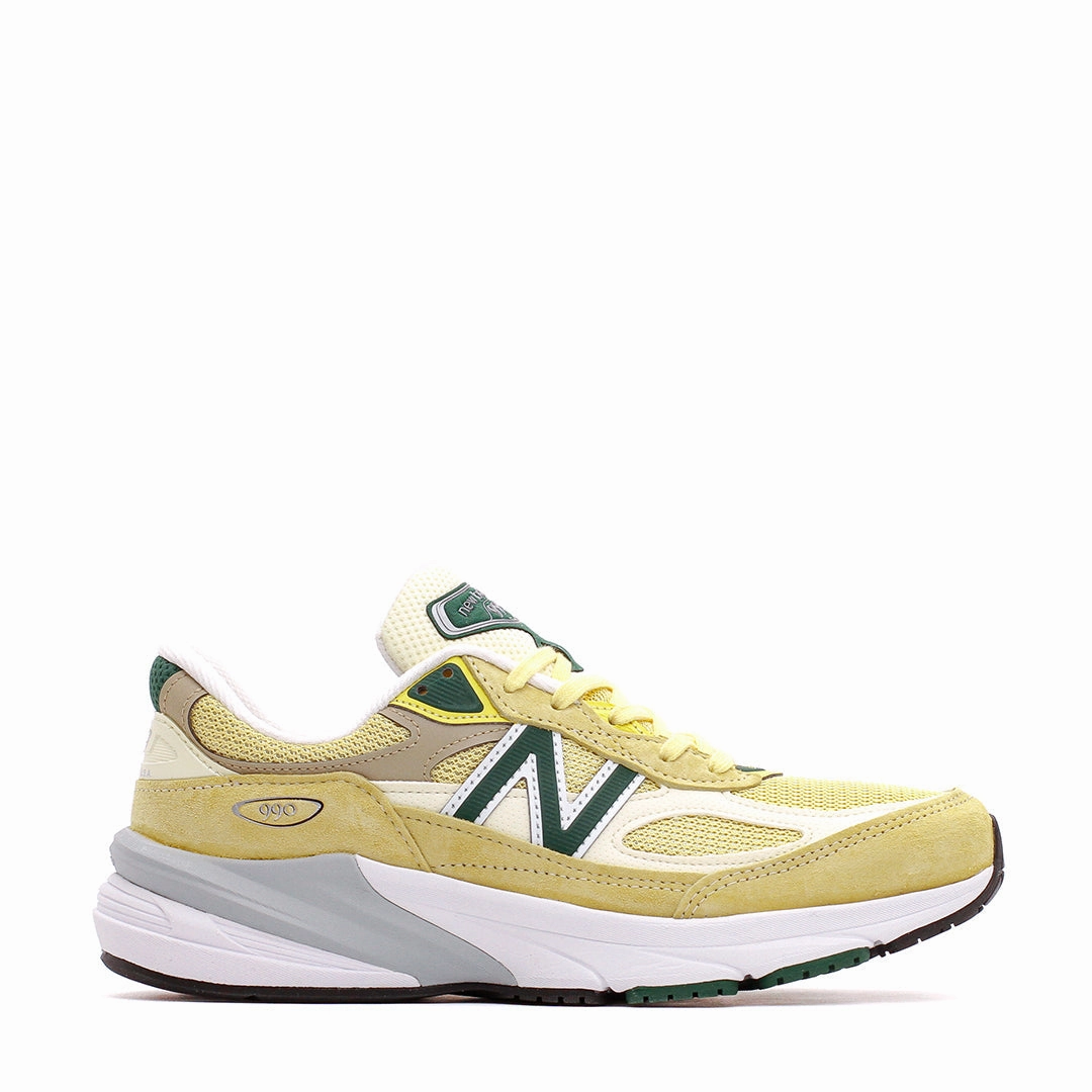 New Balance Unisex 990v6 Sulphur Made In USA U990TE6 New Balance classic shoe silhouettes