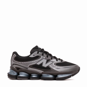 New Balance Unisex Abzorb 2000 Black Dark Silver Metallic U2000EA New Balance classic shoe silhouettes