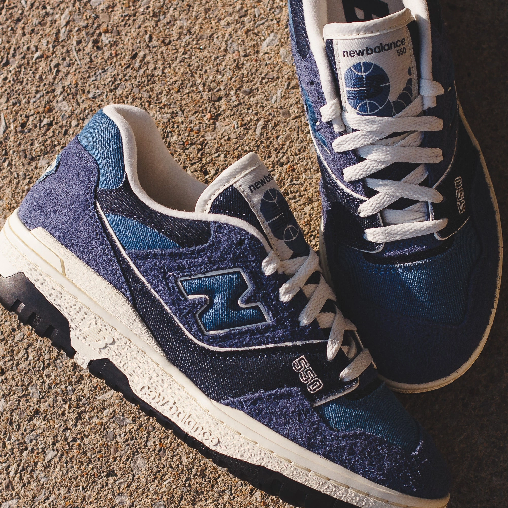 New Balance Women 550 Navy BBW550GH classic New Balance pictures