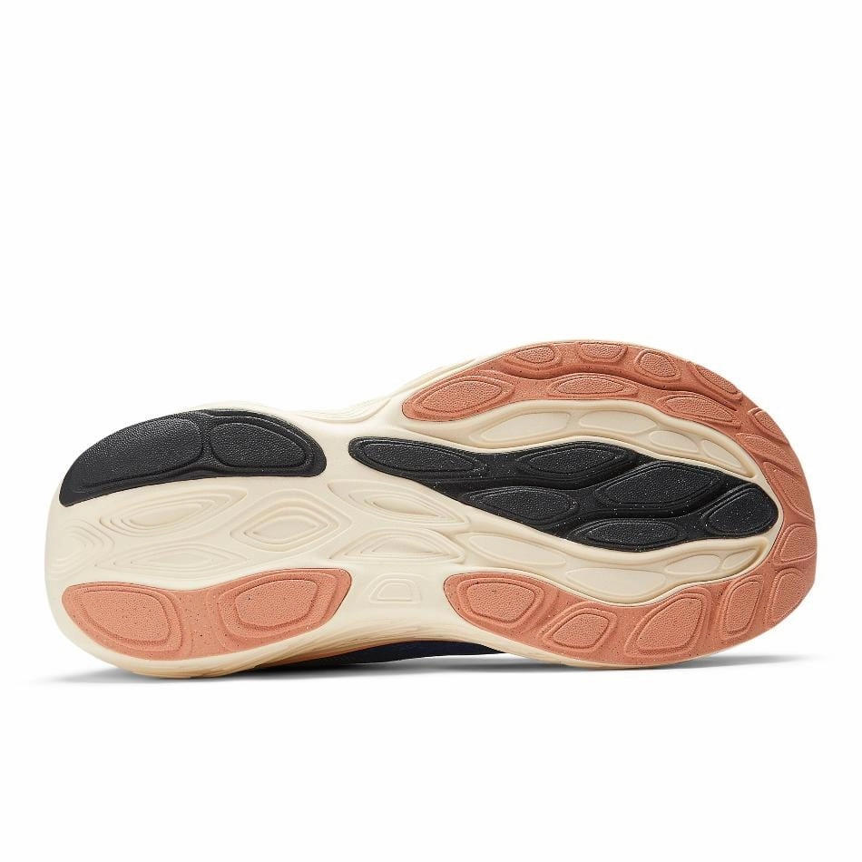 New Balance Women's 1080 v14 Standard Fit (B Width) Running Shoes in Inkwell/Calcium AW24 New Balance women's athletic footwear