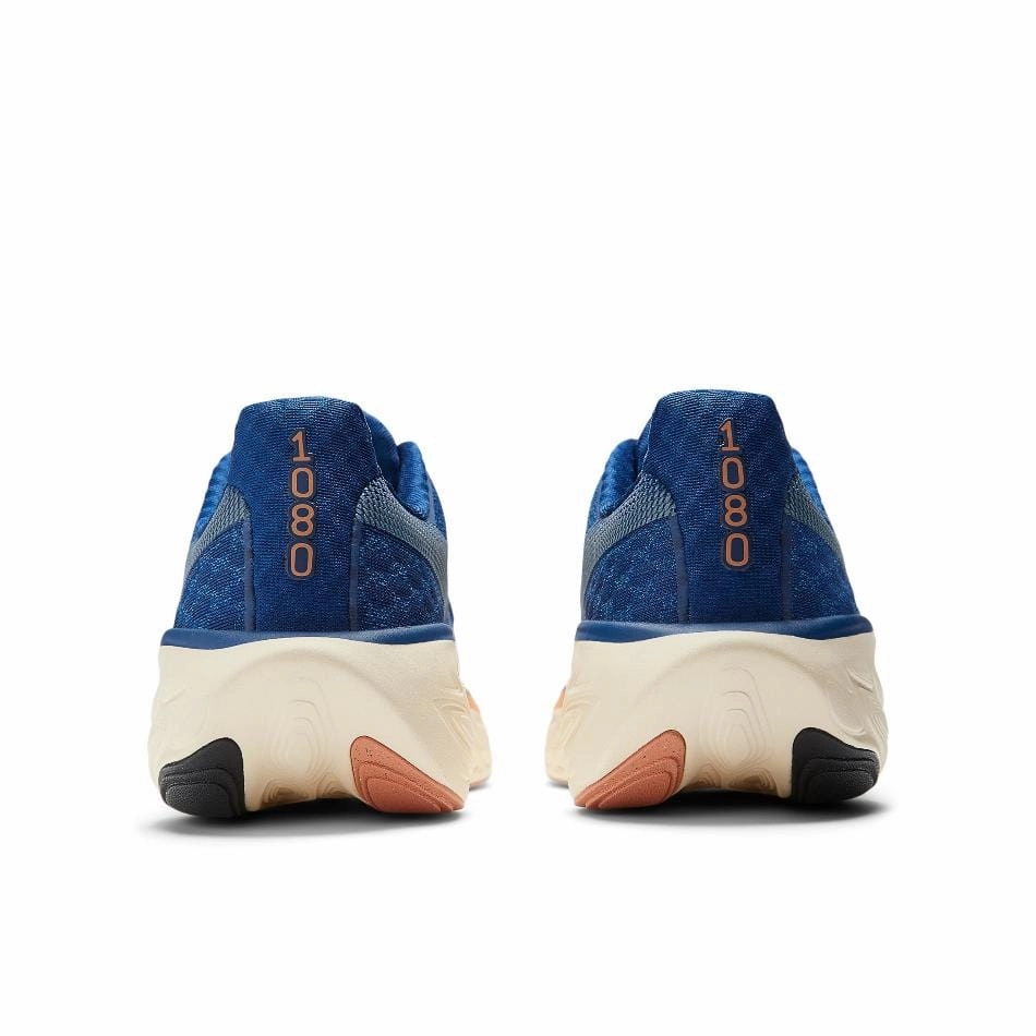 New Balance Women's 1080 v14 Standard Fit (B Width) Running Shoes in Inkwell/Calcium AW24 New Balance women's athletic footwear