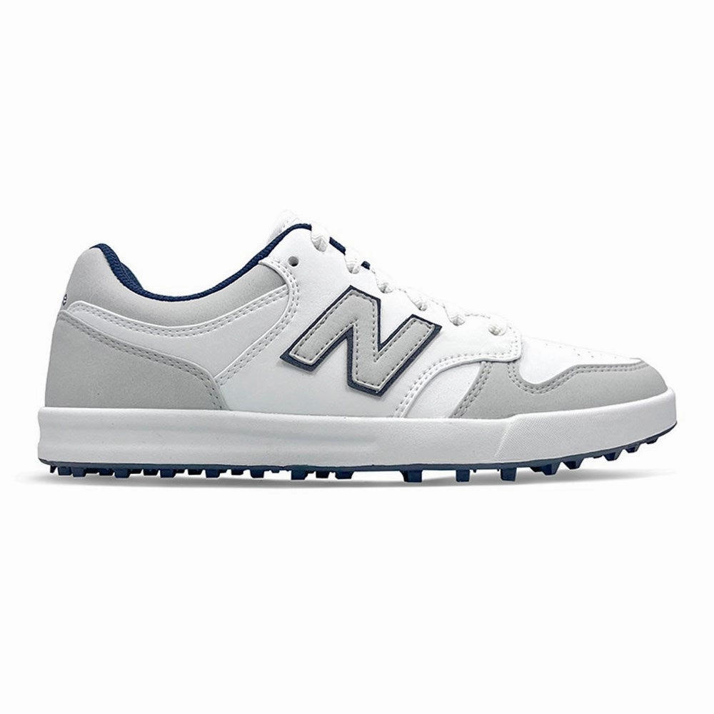 New Balance Women's 480 Spikeless Golf Shoes -White/Navy Spikeless golf footwear