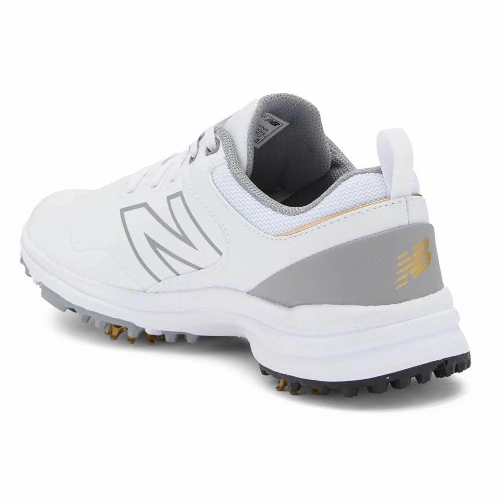 New Balance Women's Brighton v2 Golf Shoes - White/Grey Stable Course Shoes