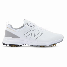 New Balance Women's Brighton v2 Golf Shoes - White/Grey New Balance golf footwear