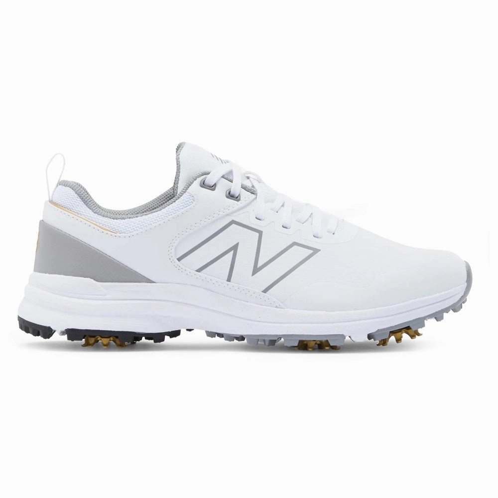 New Balance Women's Brighton v2 Golf Shoes - White/Grey New Balance golf footwear