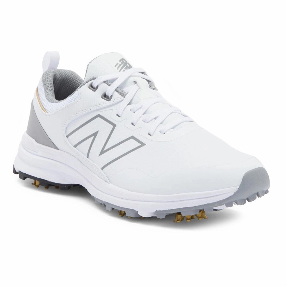 New Balance Women's Brighton v2 Golf Shoes - White/Grey Stable Course Shoes