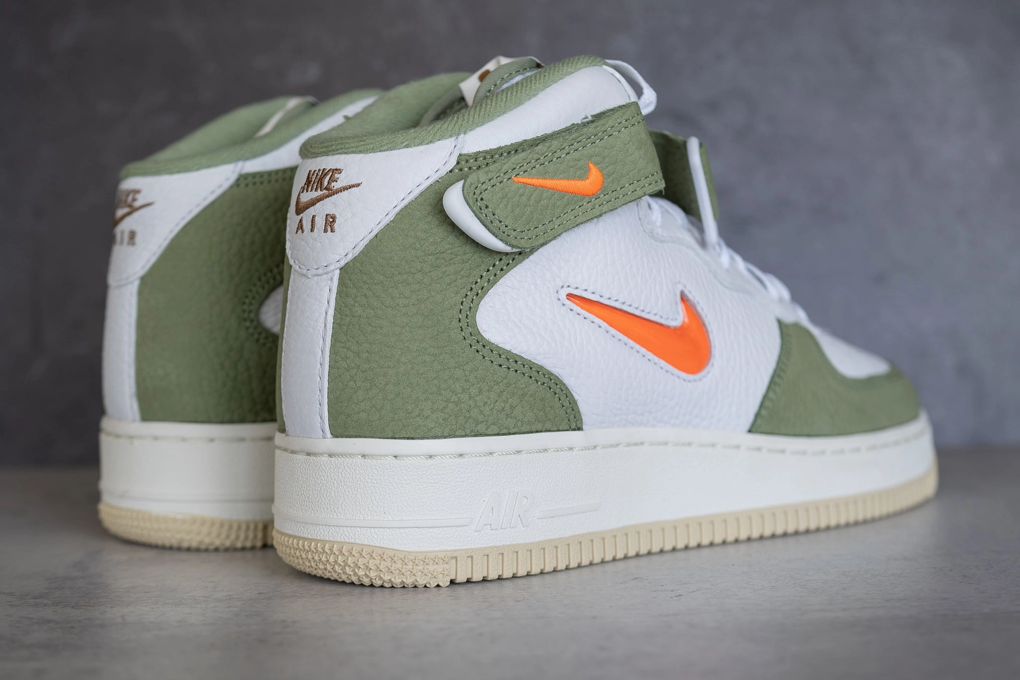 Nike Air Force 1 Mid QS (Olive Jewel) Nike cutting-edge sport shoes