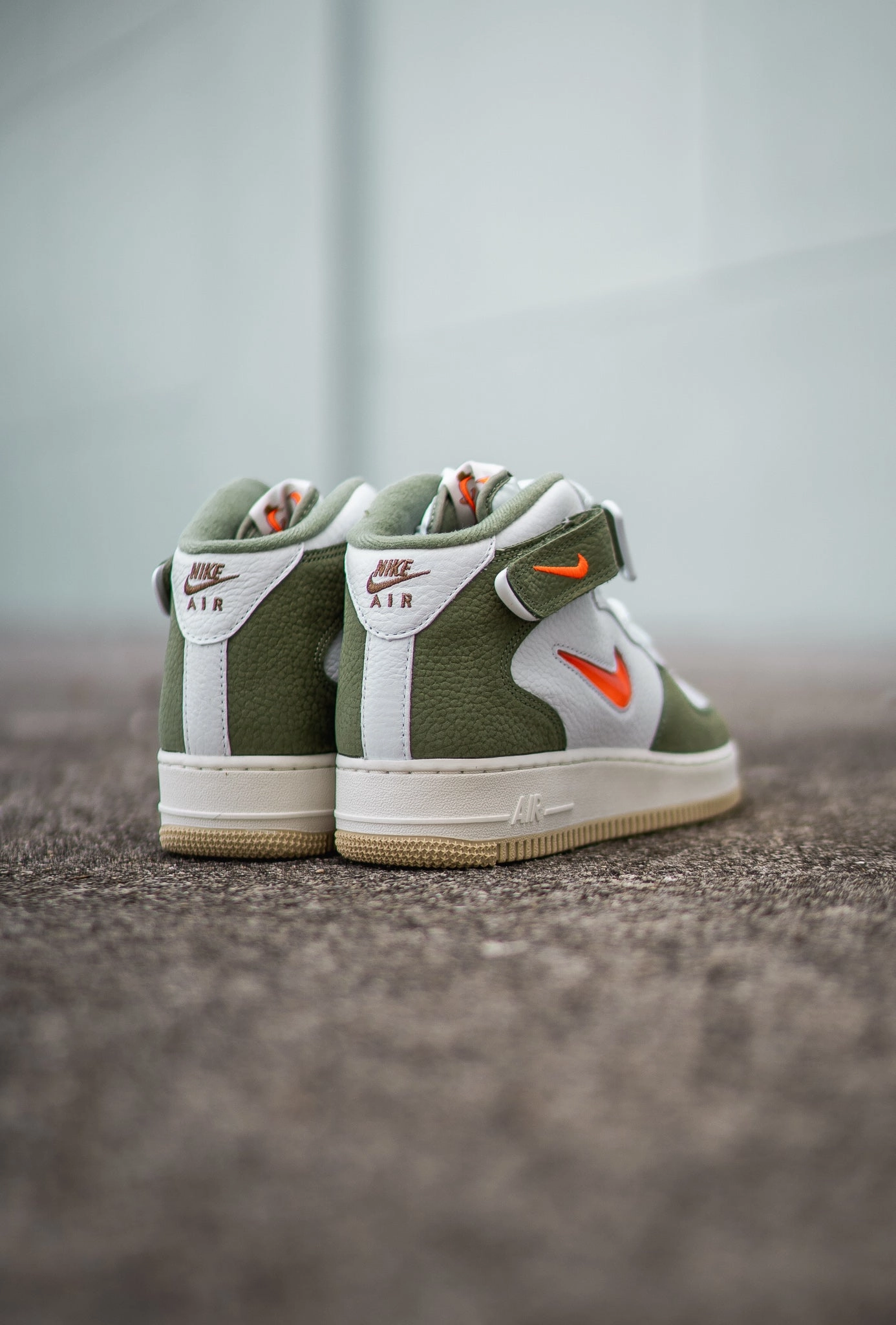 Nike Air Force 1 Mid QS (Olive Jewel) Nike cutting-edge sport shoes