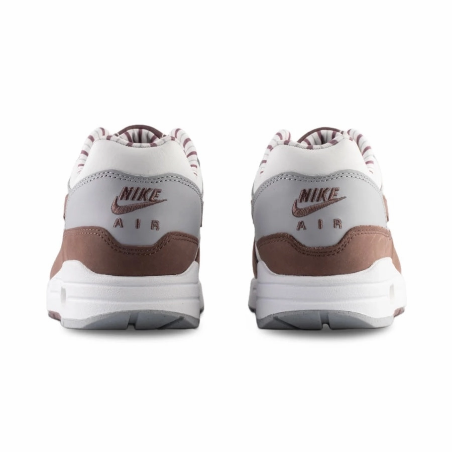 Nike Air MAx 1 Premium Shima Shima Summit White Plum Eclipse Wolf Grey White Siren Red Modern Sneakers