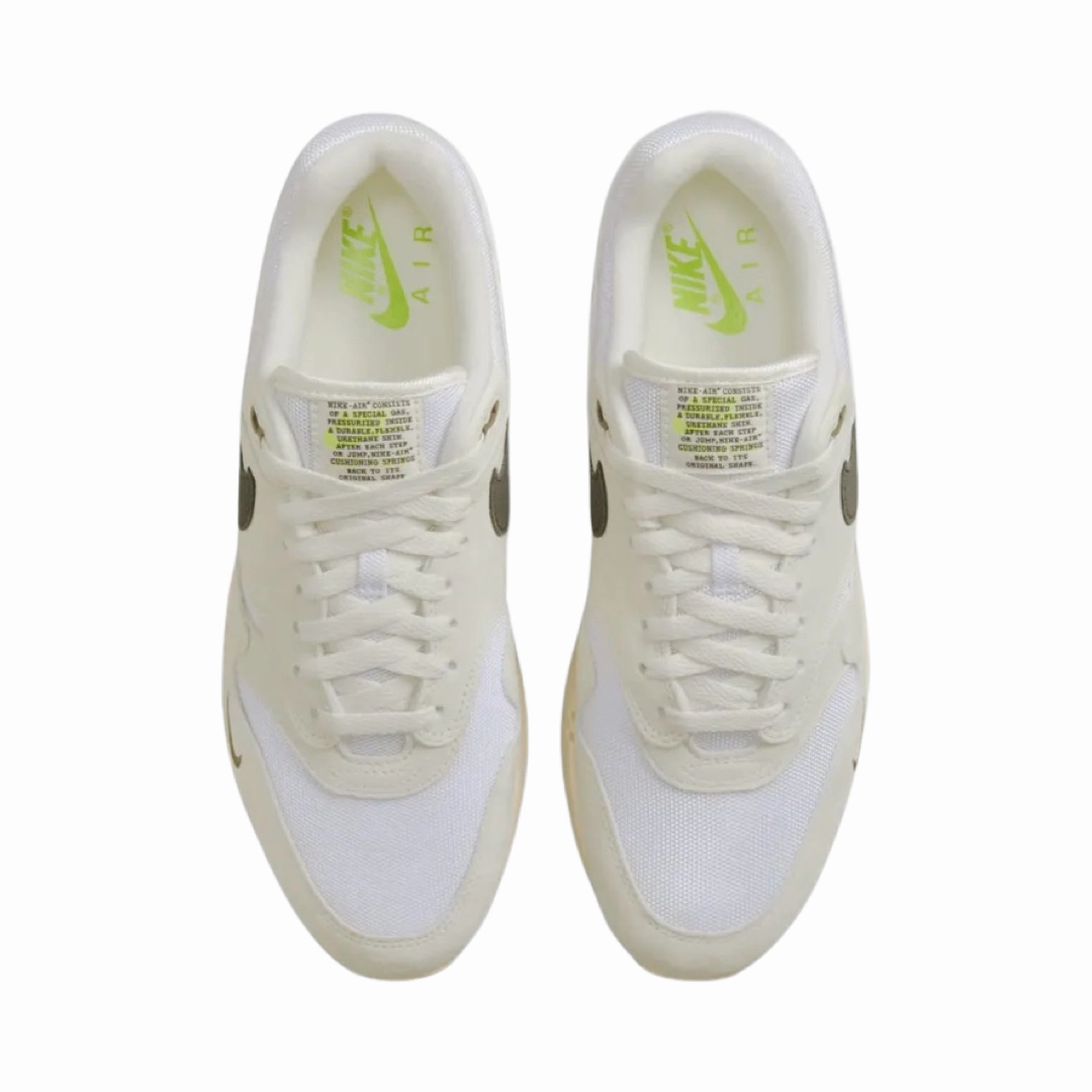 Nike Air Max 1 Sail Ironstone White Rattan DZ4494-100 Modern Sneakers