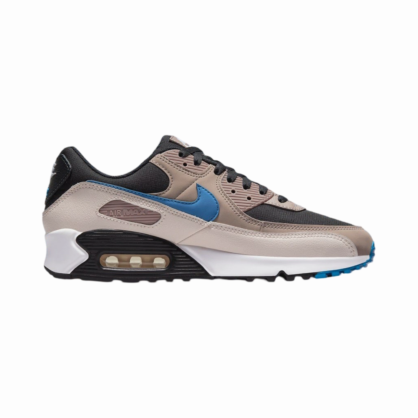 Nike Air Max 90 Malt Blue Slate Black Taupe Haze Modern Sneakers