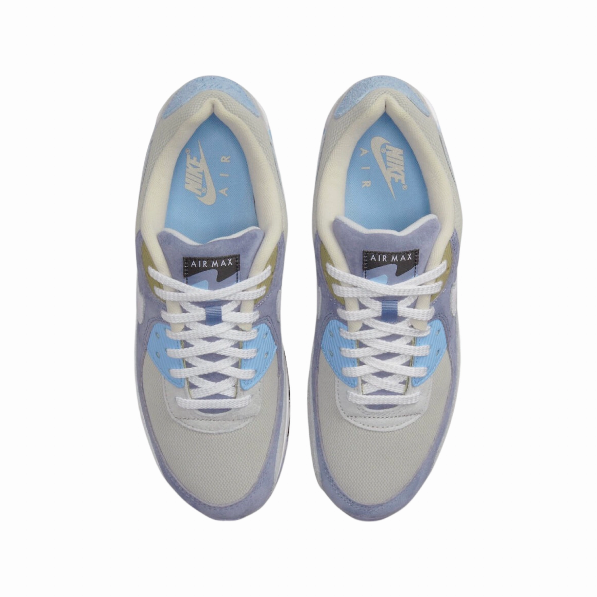 Nike Air Max 90 NRG Ashen Slate White Light Bone Modern Sneakers