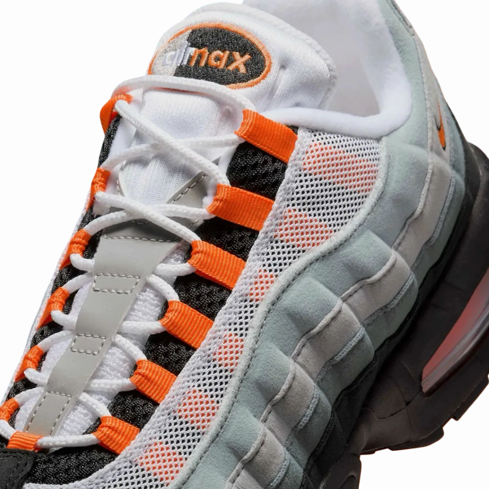 Nike Air Max 95 OG Black Bright Mandarin Modern Sneakers