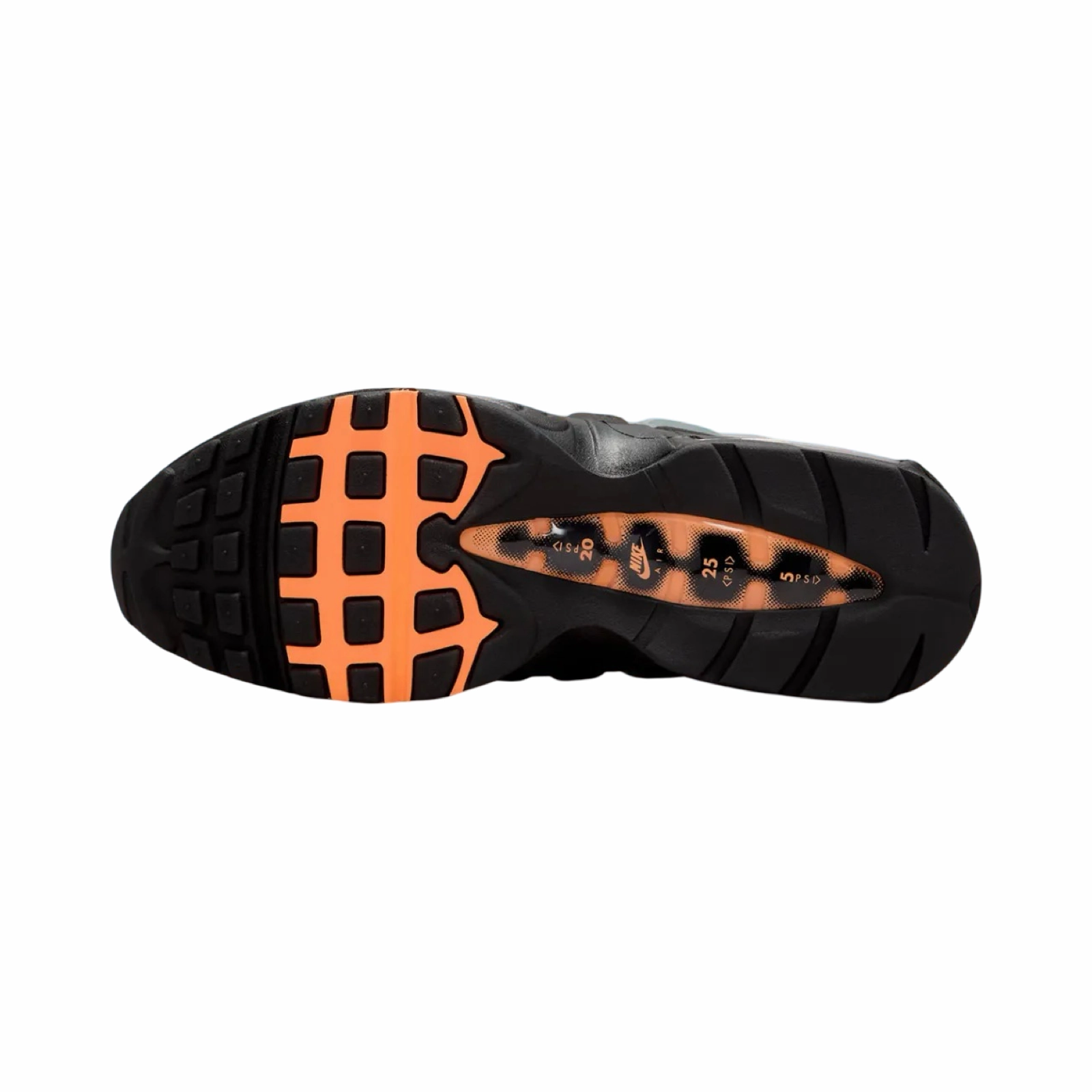 Nike Air Max 95 OG Black Bright Mandarin Modern Sneakers