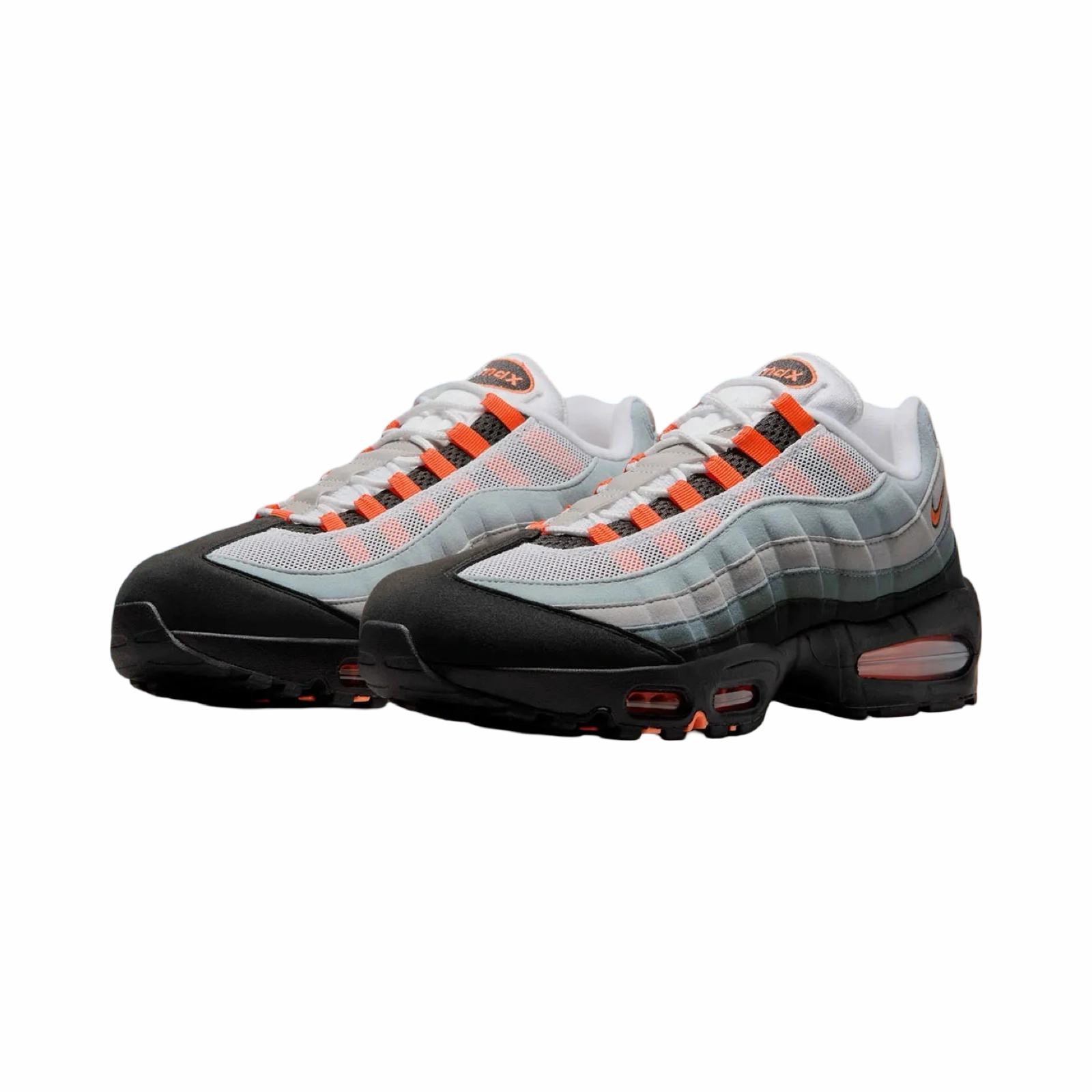 Nike Air Max 95 OG Black Bright Mandarin Modern Sneakers