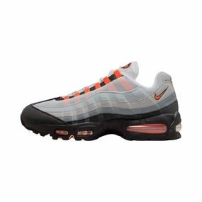 Nike Air Max 95 OG Black Bright Mandarin Nike training shoes with flexible soles