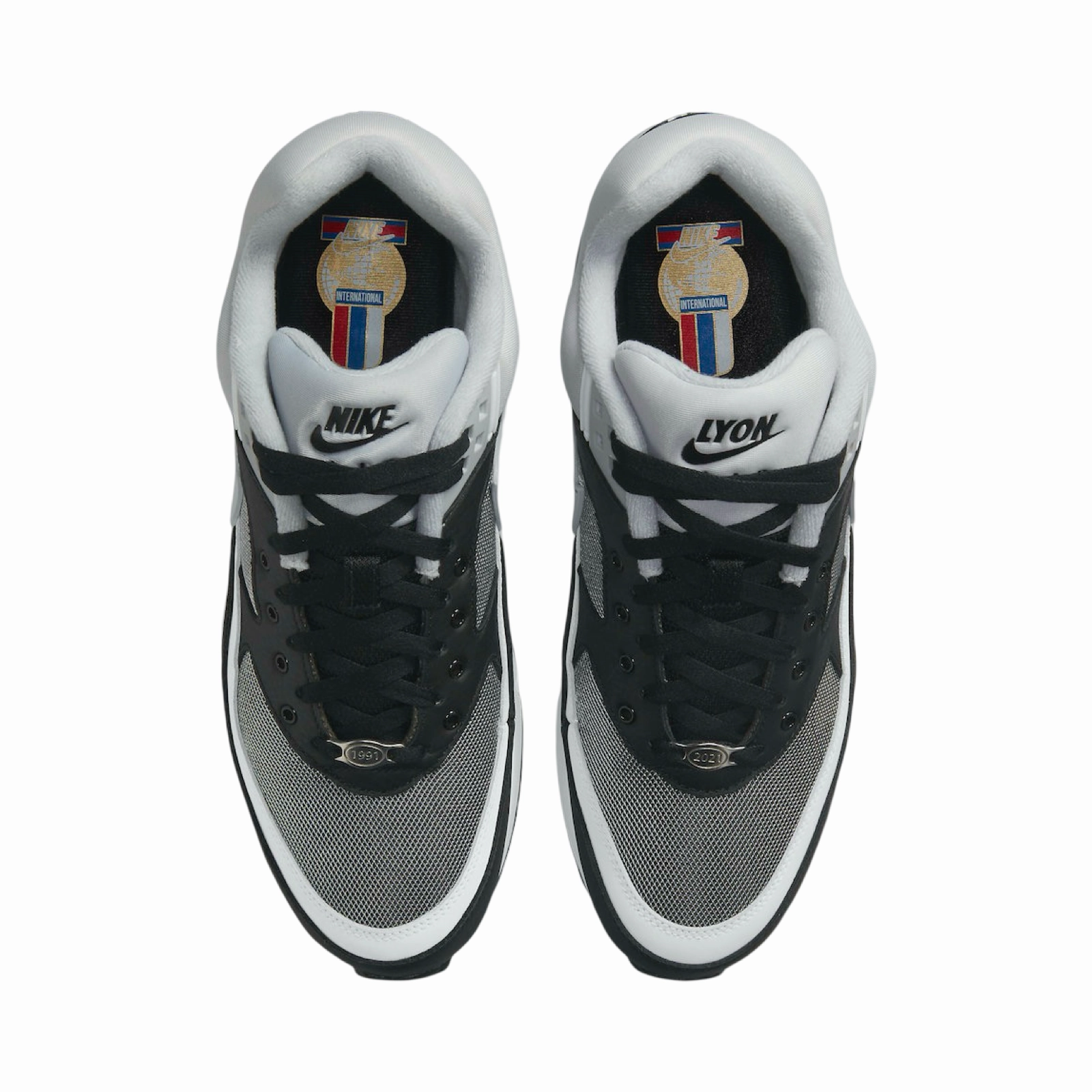 Nike Air Max BW QS City Pack Lyon Black Cool Grey White Modern Sneakers