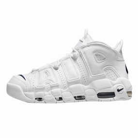 Nike Air More Uptempo White Midnight Navy (GS) Air Jordan basketball shoes with classic look