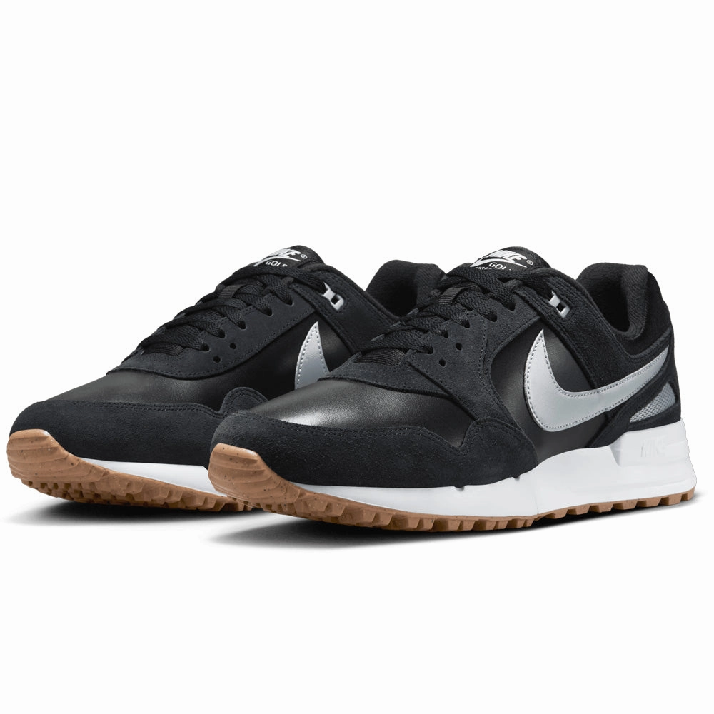 Nike Air Pegasus '89 G Spikeless Waterproof Shoes - Black/Wolf Grey-White-Gum Med Brown Chic Office Loafers